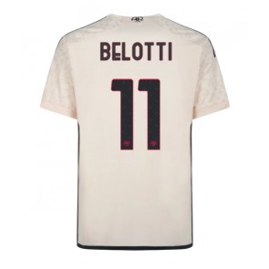 AS Roma Andrea Belotti #11 Koszulka Wyjazdowych 2023-24 Krótki Rękaw